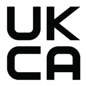 Black text featuring the acronym "UKCA" in a bold, modern font. The letters are arranged in a stacked format, with "UK" above "CA".